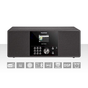 Telestar DIRA S 24 CD DAB+/FM stereo Radio with CD player Black