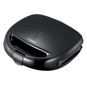 3 in 1 detachable sandwich maker 850W Black