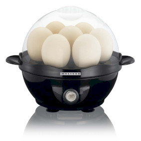 Egg boiler 7 eggs with transparent button 360W Black