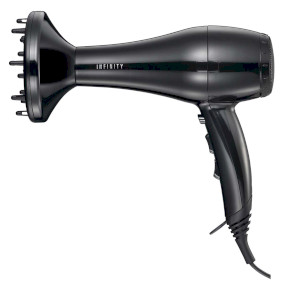 Hair dryer 2 speed and 3 heat settings 2000W Black