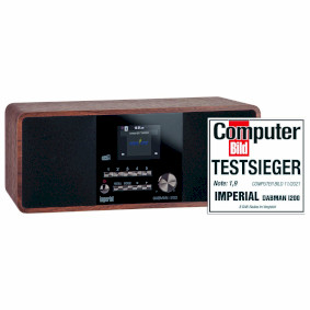 DABMAN i200 Wood Look DAB+ / FM / INTERNET