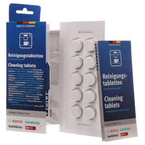 Cleaning tablets for coffee and espresso machines and kettles