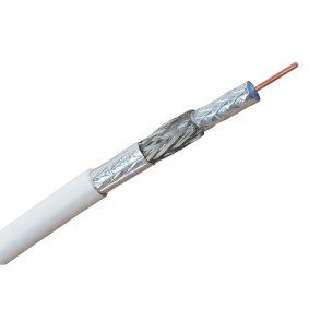 Coax Cable 20 m White