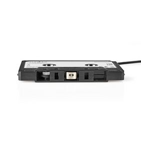 Car Radio Cassette Adapter | 3.5 mm | Cable length: 1.00 m | Black