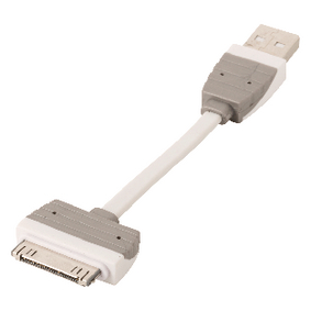 Sync and Charge Cable Apple Dock 30-pin - USB-A Male 0.10 m White