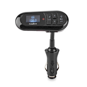 Car FM Transmitter | Gooseneck | Hands free calling | 0.4 " | LCD Screen | Bluetooth | 5.0 V DC / 0
