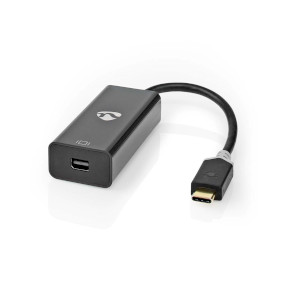 USB Adapter | USB 3.2 Gen 1 | USB-CT Male | Mini DisplayPort Female | 0.20 m | Round | Gold Plated |