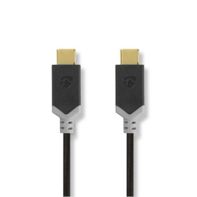 USB Cable | USB 3.2 Gen 1 | USB-CT Male | USB-CT Male | 60 W | 4K@60Hz | 5 Gbps | Gold Plated | 2.00