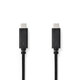 USB Cable | USB 3.2 Gen 1 | USB-CT Male | USB-CT Male | 60 W | 4K@60Hz | 5 Gbps | Nickel Plated | 2.