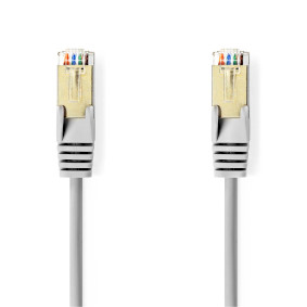 CAT5e Cable | SF/UTP | RJ45 Male | RJ45 Male | 2.00 m | Round | PVC | Grey | Box