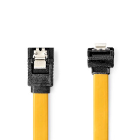 SATA Cable | 6 Gbps | SATA 7-Pin Female | SATA 7-Pin Female | Nickel Plated | 0.50 m | Flat | PVC |
