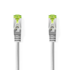 CAT7 Cable | S/FTP | RJ45 Male | RJ45 Male | 5.0 m | Round | LSZH | Grey | Polybag