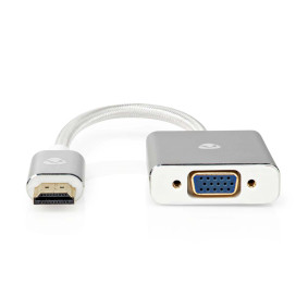 VGA Adapter | HDMIT Connector | VGA Female | Gold Plated | Straight | Number of products in package: