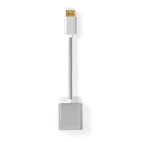 DisplayPort Cable | DisplayPort Male | DVI-D 24+1-Pin Female | 1080p | Gold Plated | 0.20 m | Round