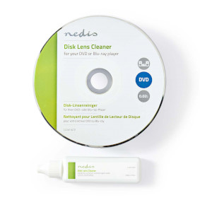 Disc Lens Cleaner | Cleaning Disc | 20 ml | BluRay Player / CD Player / DVD-player