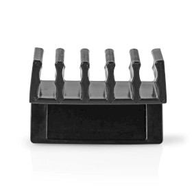 Cable Management | Cable Clip | Click and Go | 2 pcs | Number of slots: 5 Slots | Maximum cable thic