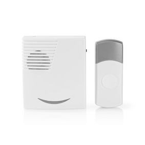 Wireless Doorbell Set | Battery Powered | 3 V DC | 1x CR2032 | Volume: 80 dB | Signal range: 300 m |
