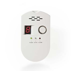 Gas Alarm | Mains Powered | Sensor life cycle: 10 Year | EN-compliant: EN 50194-1:2009 / EN 60950-1: