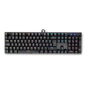 Wired Gaming Keyboard | USB Type-A | Mechanical Keys | LED | German | DE Layout | USB Powered | Powe