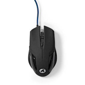 Gaming Mouse | Wired | 1200 / 2400 / 4800 / 7200 dpi | Adjustable DPI | Number of buttons: 6 | Progr