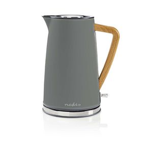 Electric Kettle | 1.7 l | Soft-Touch | Grey | Rotatable 360 degrees | Concealed heating element | St