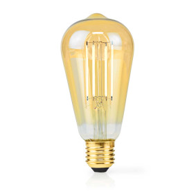 LED Filament Bulb E27 | ST64 | 4.9 W | 470 lm | 2100 K | Dimmable | Extra Warm White | Retro Style |