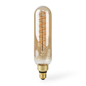 LED Filament Bulb E27 | T65 | 8.5 W | 600 lm | 2000 K | Dimmable | With Gold Finish | Retro Style |