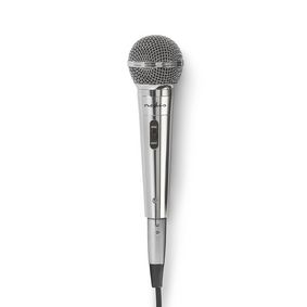 Wired Microphone | Cardioid | Detachable Cable | 5.00 m | 80 Hz - 13 kHz | 600 Ohm | -72 dB | On/Off