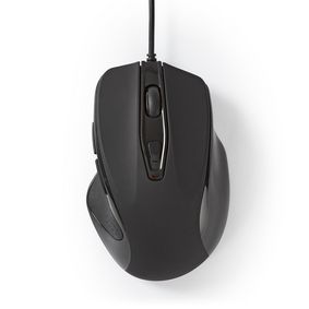Wired Mouse | DPI: 800 / 1200 / 2400 / 3200 dpi | Adjustable DPI | Number of buttons: 6 | Right-Hand