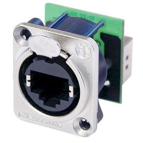 Neutrik - Ethercon - Metal Chassis Housing With Rear-mounted Standard Rj45