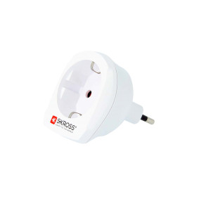 SKross | Travel Adapter | Europe-to-Switzerland Earthed