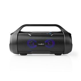Bluetooth Party Boombox | 6 hrs | 2.0 | 120 W | Media playback: AUX / Micro SD / USB | IPX5 | Linka