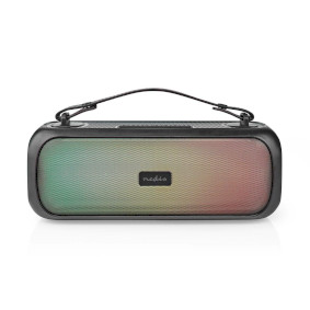 Bluetooth Party Boombox | 4.5 hrs | 2.0 | 45 W | Media playback: AUX / USB | IPX5 | Linkable | Carr