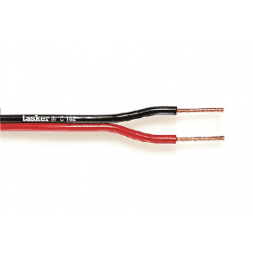 Speaker Cable on Reel 2x 0.75 mm 100 m Black/Red