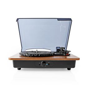 Turntable | 33 / 45 / 78 rpm | Belt Drive | 1x Stereo RCA | 9 W | Built-in (pre) amplifier | ABS / M