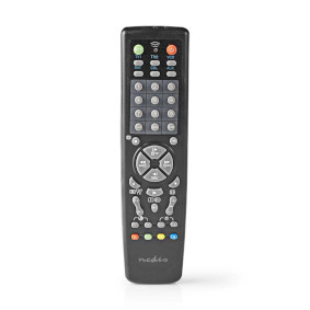 Universal Remote Control | Preprogrammed | 10 Devices | Memory Buttons / TV Guide Button | Infrared