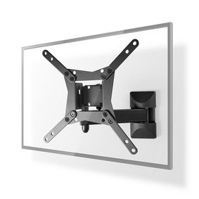 Full Motion TV Wall Mount | 10 - 32 " | Maximum supported screen weight: 30 kg | Tiltable | Rotatabl