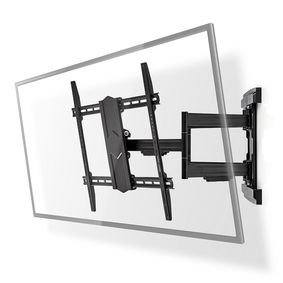 Full Motion TV Wall Mount | 43 - 100 " | Maximum supported screen weight: 70 kg | Tiltable | Rotatab