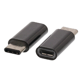 USB 2.0 Adapter USB-CT Male - USB Micro B Female Black