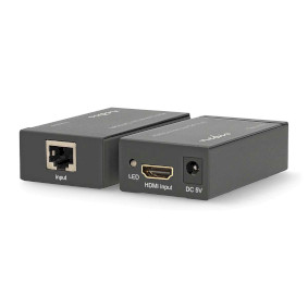 HDMIT Extender | Over Cat6 | up to 60.0 m | 1080p | 1.65 Gbps | Metal | Anthracite