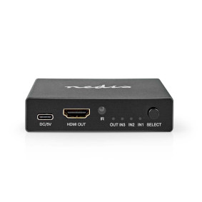 HDMIT Switch | 3 port(s) | 3x HDMIT Input | HDMIT Output | 8K@60Hz | 45 Gbps | Remote controlled | A