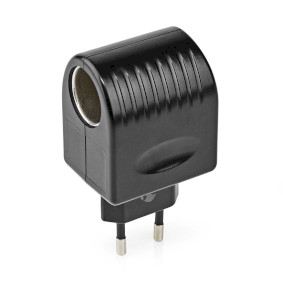 Power Socket Adapter | Type C (CEE 7/16) | 100 - 240 V AC 50/60 Hz | 12 V DC | 6 W | Mains Powered |