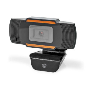 Webcams | Full HD@30fps | Built-In Microphone | Black
