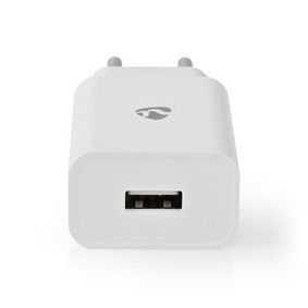 Wall Charger | 1x 2.4 A | Number of outputs: 1 | USB-A | No Cable Included | 12 W | Single Voltage O