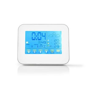 Weather Station | Indoor & Outdoor | Including wireless weather sensor | Weather forecast | Time dis