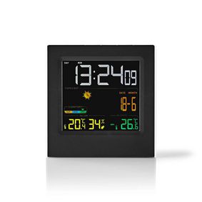Weather Station | Indoor & Outdoor | Including wireless weather sensor | Weather forecast | Time dis