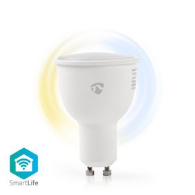 SmartLife LED Bulb | Wi-Fi | GU10 | 380 lm | 4.5 W | Cool White / Warm White | 2700 - 6500 K | Energ