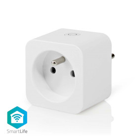 SmartLife Smart Plug | Wi-Fi | Power meter | 3680 W | Type E (CEE 7/6) | 0 - 55 øC | AndroidT / IOS
