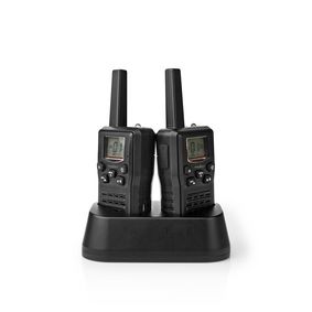 Walkie-Talkie Set | 2 Handsets | Up to 10 km | Frequency channels: 8 | PTT / VOX | up to 6 Hours | C