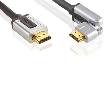 1m HDMI Cable with Rotating Connector Profigold PROV1801